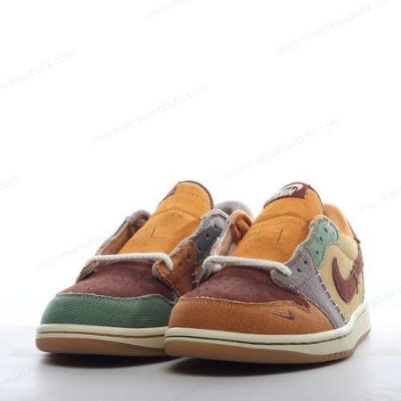 Billige Sko Nike Air Jordan 1 Retro Low OG ‘Brun Grøn’ DZ7292-200