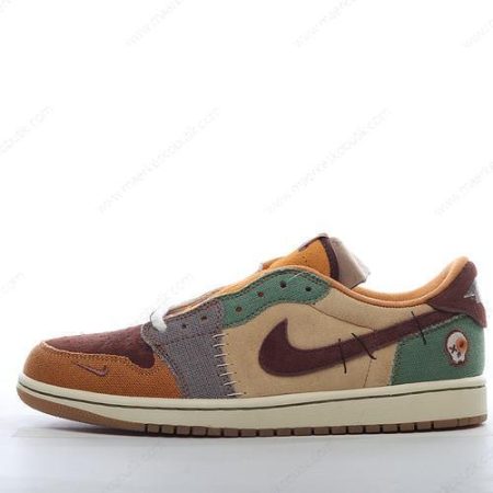 Billige Sko Nike Air Jordan 1 Retro Low OG ‘Brun Grøn’ DZ7292-200