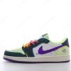 Billige Sko Nike Air Jordan 1 Retro Low OG ‘Grøn Lilla Hvid’ FD9665-351