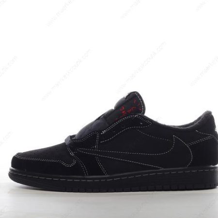 Billige Sko Nike Air Jordan 1 Retro Low OG ‘Sort Hvid Rød’ DM7866-001