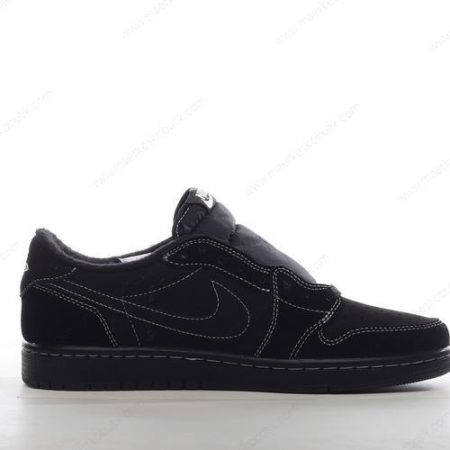 Billige Sko Nike Air Jordan 1 Retro Low OG ‘Sort Hvid Rød’ DM7866-001