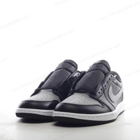 Billige Sko Nike Air Jordan 1 Retro Low ‘Sort Grå’ 709999-003