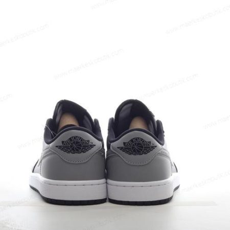 Billige Sko Nike Air Jordan 1 Retro Low ‘Sort Grå’ 709999-003