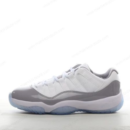 Billige Sko Nike Air Jordan 11 Low ‘Hvid Grå Blå’ AV2187-140