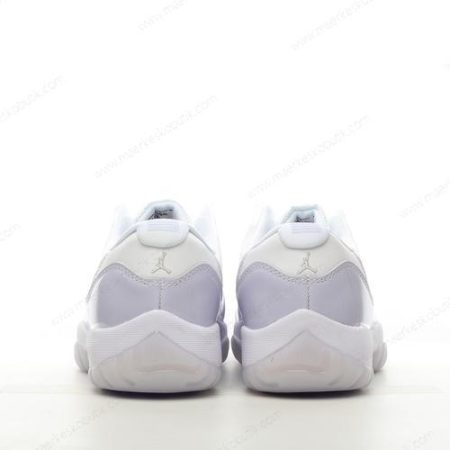 Billige Sko Nike Air Jordan 11 Low ‘Lilla Hvid’ AH7860-101