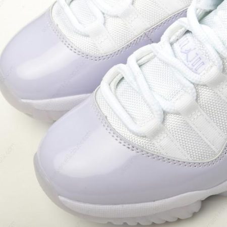 Billige Sko Nike Air Jordan 11 Low ‘Lilla Hvid’ AH7860-101