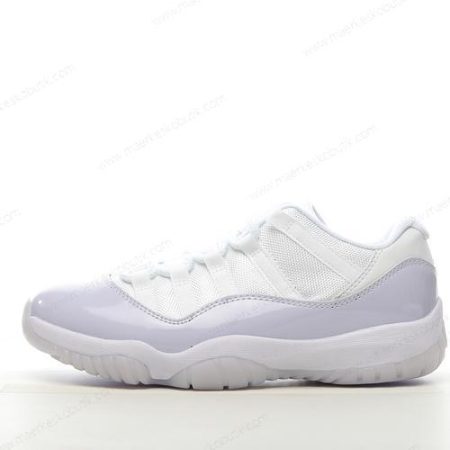 Billige Sko Nike Air Jordan 11 Low ‘Lilla Hvid’ AH7860-101