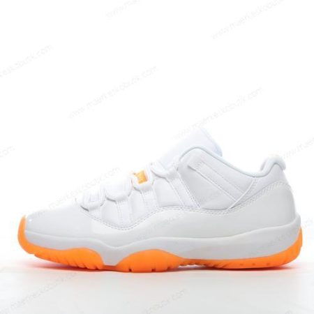 Billige Sko Nike Air Jordan 11 Mid ‘Hvid Orange’ AH7860-139