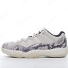 Billige Sko Nike Air Jordan 11 Retro Low ‘Grå Hvid Sort’ CD6846-002