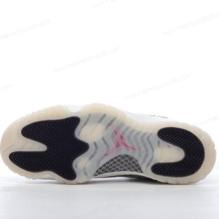 Billige Sko Nike Air Jordan 11 Retro Low ‘Grå Hvid Sort’ CD6846-002