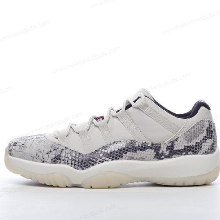 Billige Sko Nike Air Jordan 11 Retro Low ‘Grå Hvid Sort’ CD6846-002