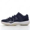 Billige Sko Nike Air Jordan 11 Retro Low ‘Mørkeblå Rød Hvid’ AV2187-001