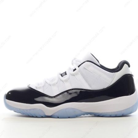 Billige Sko Nike Air Jordan 11 Retro Low ‘Sort Hvid’ 528895-153