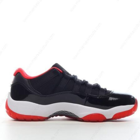 Billige Sko Nike Air Jordan 11 Retro Low ‘Sort Rød Hvid’ 528896-012