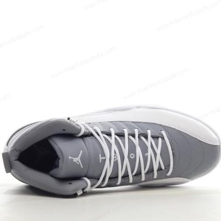 Billige Sko Nike Air Jordan 12 Retro ‘Hvid Grå’ CT8013-015