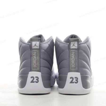 Billige Sko Nike Air Jordan 12 Retro ‘Hvid Grå’ CT8013-015