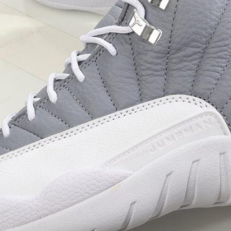 Billige Sko Nike Air Jordan 12 Retro ‘Hvid Grå’ CT8013-015