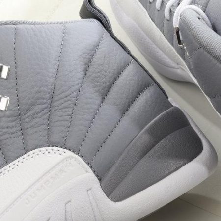 Billige Sko Nike Air Jordan 12 Retro ‘Hvid Grå’ CT8013-015