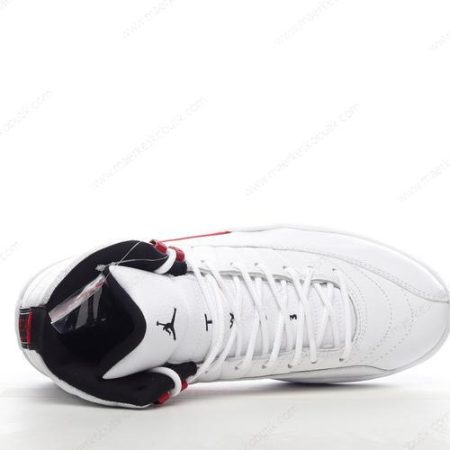 Billige Sko Nike Air Jordan 12 Retro ‘Hvid Rød’ CT8013-106