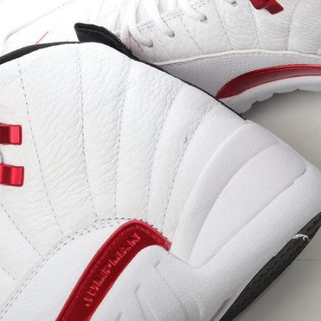 Billige Sko Nike Air Jordan 12 Retro ‘Hvid Rød’ CT8013-106