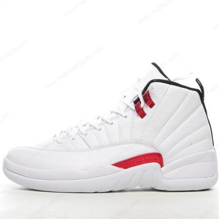 Billige Sko Nike Air Jordan 12 Retro ‘Hvid Rød’ CT8013-106