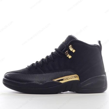 Billige Sko Nike Air Jordan 12 Retro ‘Sort Guld’ CT8013‌-‌071