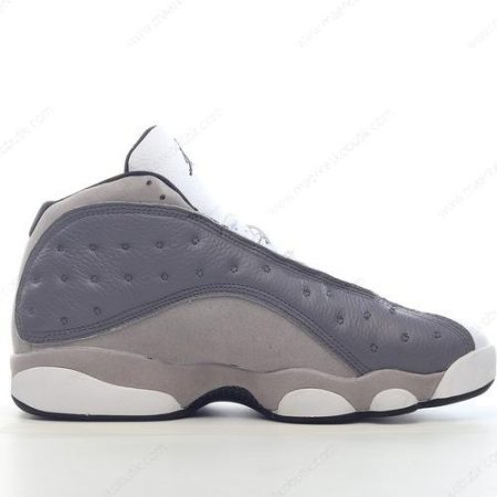 Billige Sko Nike Air Jordan 13 Retro ‘Grå Hvid’ 414575-016