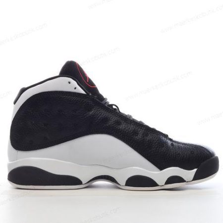 Billige Sko Nike Air Jordan 13 Retro ‘Sort Hvid’ 414571-061