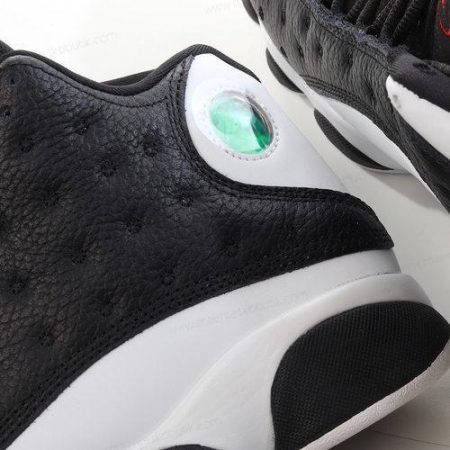 Billige Sko Nike Air Jordan 13 Retro ‘Sort Hvid’ 414571-061