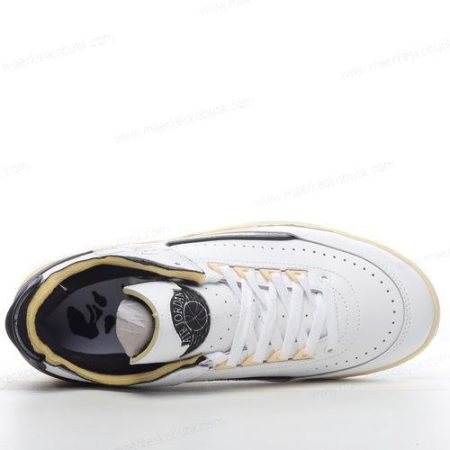 Billige Sko Nike Air Jordan 2 Low SP x Off-White ‘Hvid Sort’ DJ4375-101