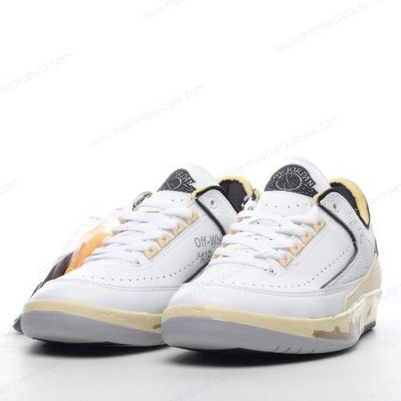 Billige Sko Nike Air Jordan 2 Low SP x Off-White ‘Hvid Sort’ DJ4375-101