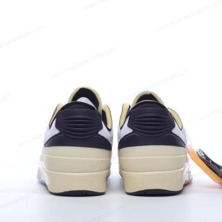 Billige Sko Nike Air Jordan 2 Low SP x Off-White ‘Hvid Sort’ DJ4375-101