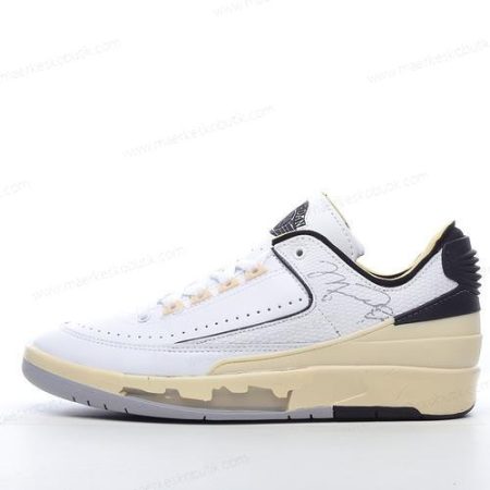 Billige Sko Nike Air Jordan 2 Low SP x Off-White ‘Hvid Sort’ DJ4375-101