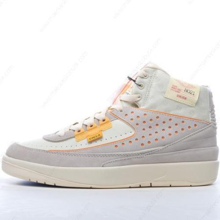 Billige Sko Nike Air Jordan 2 Retro Mid SP ‘Orange Gul Blå’ DN3802-200