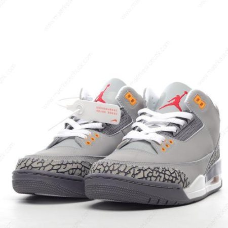 Billige Sko Nike Air Jordan 3 Retro ‘Grå’ 315297-062