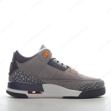 Billige Sko Nike Air Jordan 3 Retro ‘Grå’ 398614-012