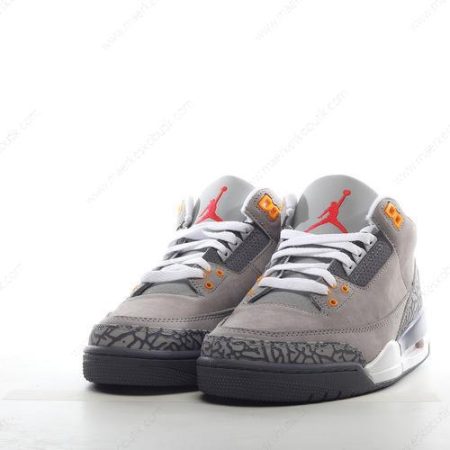 Billige Sko Nike Air Jordan 3 Retro ‘Grå’ 398614-012