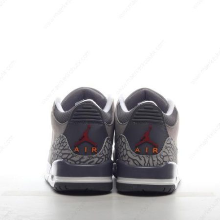 Billige Sko Nike Air Jordan 3 Retro ‘Grå’ 398614-012