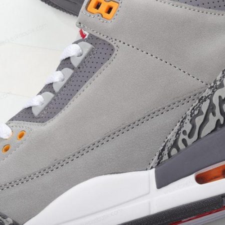 Billige Sko Nike Air Jordan 3 Retro ‘Grå Orange’ CT8532-012