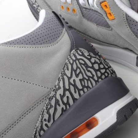 Billige Sko Nike Air Jordan 3 Retro ‘Grå Orange’ CT8532-012