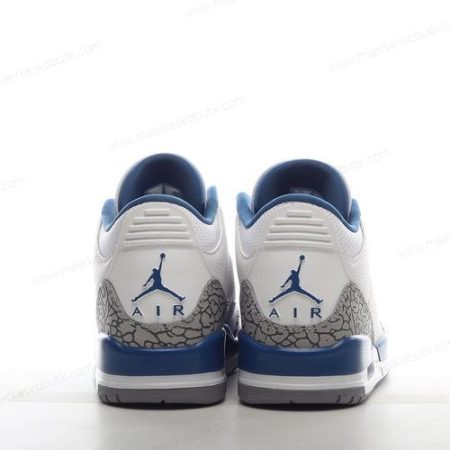 Billige Sko Nike Air Jordan 3 Retro ‘Hvid Blå Grå’ DM0967-148