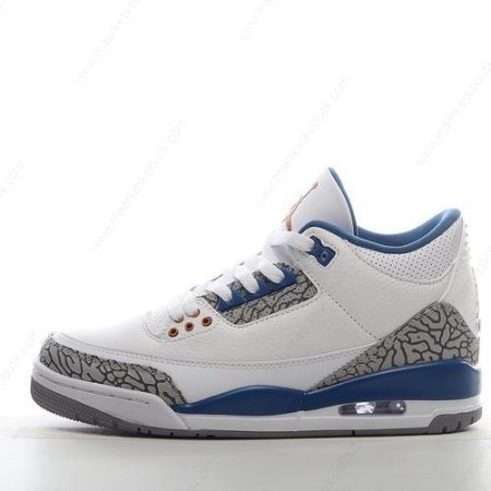 Billige Sko Nike Air Jordan 3 Retro ‘Hvid Blå Grå’ DM0967-148