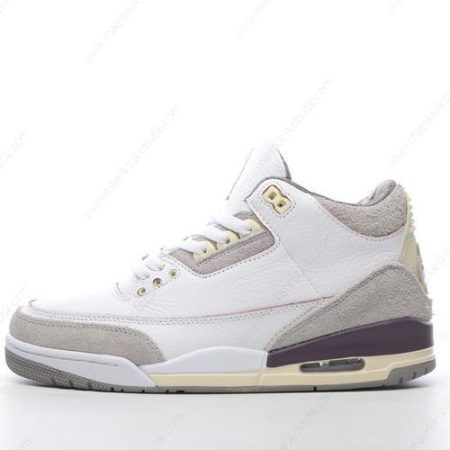 Billige Sko Nike Air Jordan 3 Retro ‘Hvid Grå Brun’ DH3434-110