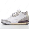 Billige Sko Nike Air Jordan 3 Retro ‘Hvid Grå Brun’