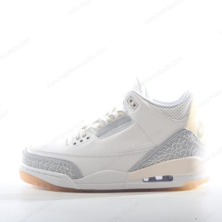 Billige Sko Nike Air Jordan 3 Retro ‘Hvid Grå’ FJ9479-100