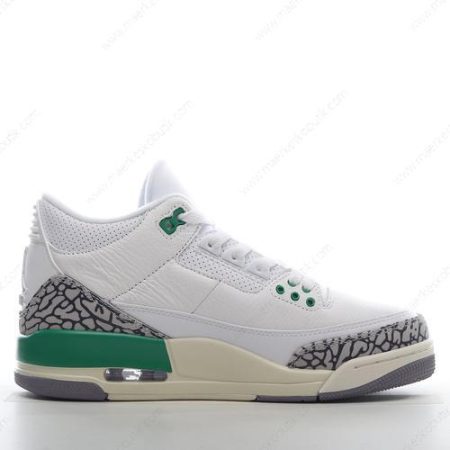 Billige Sko Nike Air Jordan 3 Retro ‘Hvid Grøn Rød’ CK9246-136