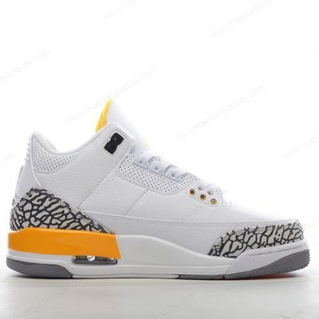 Billige Sko Nike Air Jordan 3 Retro ‘Hvid Gul’ CK9246-108