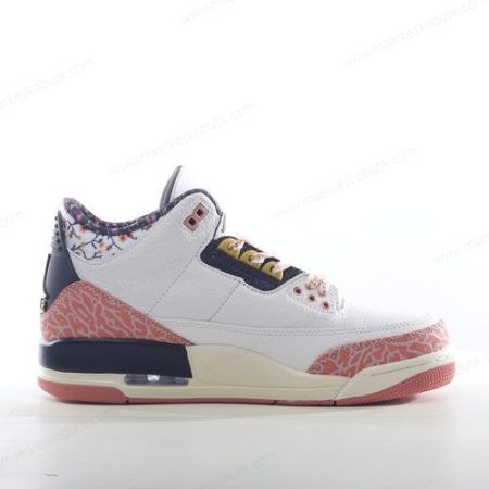 Billige Sko Nike Air Jordan 3 Retro ‘Hvid Pink’ FQ9175-100