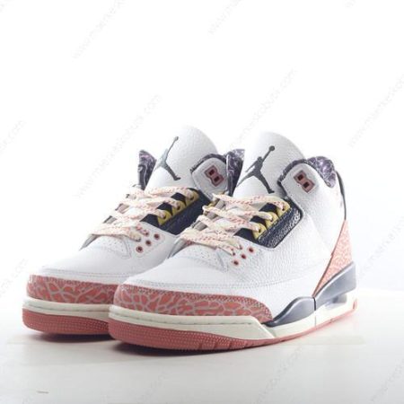 Billige Sko Nike Air Jordan 3 Retro ‘Hvid Pink’ FQ9175-100