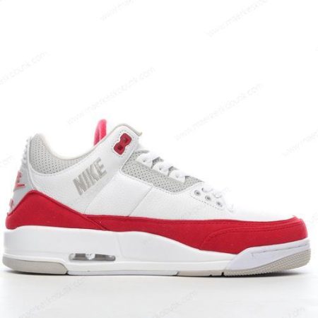 Billige Sko Nike Air Jordan 3 Retro ‘Hvid Rød’ CJ0939-100